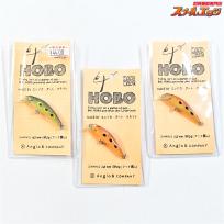 【アングロ&カンパニー】 ホーボー 45S シンキング カエル 茶カエル 3個セット Anglo&Company HOBO 淡水用ルアー 渓流  K_060