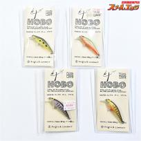 【アングロ&カンパニー】 ホーボー 50S シンキング 4個セット カエル入り Anglo&Company HOBO 淡水用ルアー 渓流 K_060