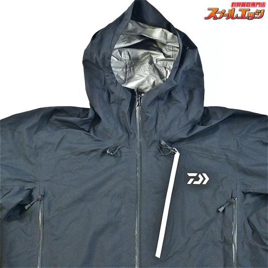 【ダイワ】 ゴアテックス パックライト プラス レインスーツ 上下セット DR-1621 サイズアジア2XL ブラック DAIWA GORE-TEX PACLITE PLUS K_100