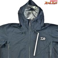 【ダイワ】 ゴアテックス パックライト プラス レインスーツ 上下セット DR-1621 サイズアジア2XL ブラック DAIWA GORE-TEX PACLITE PLUS K_100