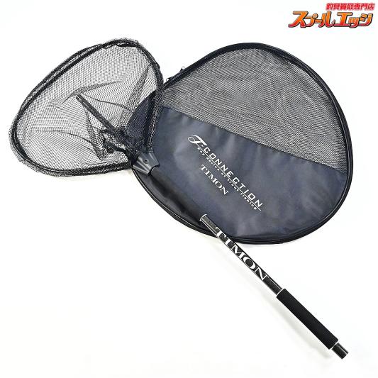 【ジャッカル】 ティモン Tコネクション ランディングネット ブラック ネット&フレーム&専用バッグ&930mmシャフト セット JACKALL TIMON T-CONNECTION LANDING NET K_160