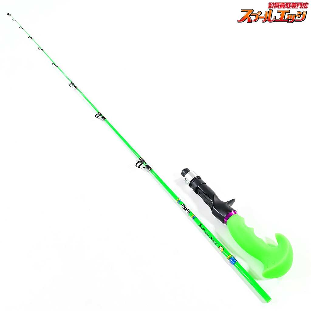 【ジャッカル】 RGM ルースターギアマーケット スペックT 135B ライム A.H.P.L ヴァンパイアグリップ装着 JACKALL RGM SPEC.T バス ベイトモデル K_179