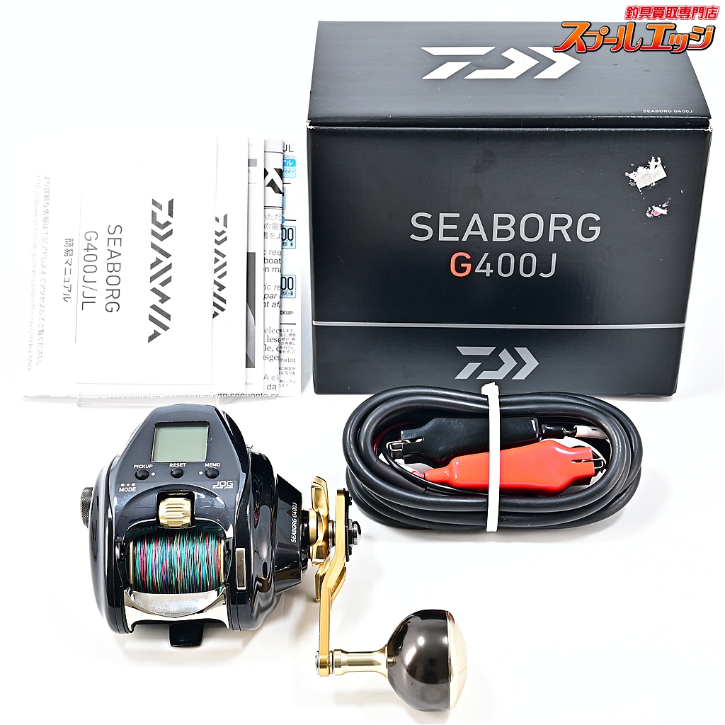 【ダイワ】 23シーボーグ G400J 使用距離48.9km 使用52時間 DIAWA SEABORG