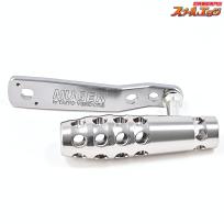 【大洋ベンダーズ】 ムゲンパワーハンドル シルバー 105mm ST-3 タリカ 20/25用 143g 穴径9mm SHIMANO TALICA