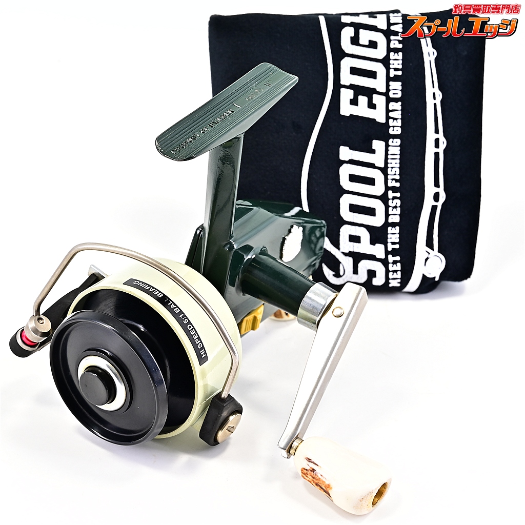 【アブ】 カーディナル 44 FN.CM760301 IOSラインローラーハイパーレッド&スタッグカスタムハンドルノブ&スタッグリアドラグノブ装着 ABU Cardinal