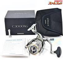 【シマノ】 18ステラ C3000XG 夢屋アルミリールスタンドシルバー付 SHIMANO STELLA