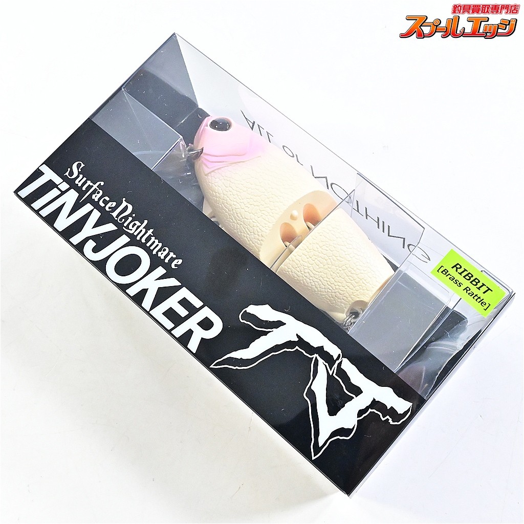 【DRT】 タイニージョーカー リビット ヒューマンボーン DRT TiNY JOKER RIBBIT BrassRattle HUMAN Bone 淡水用ルアー K_060