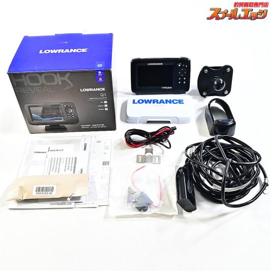 【ローランス】 フック リビール 5SS 日本語モデル 振動子&RAMマウント LOWRANCE HOOK Reveal K_100
