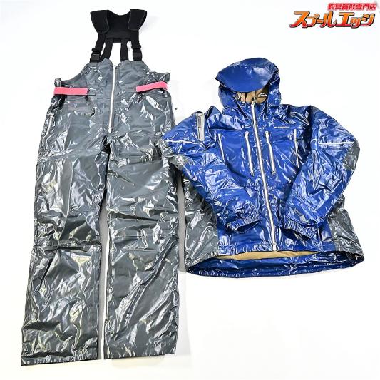 【シマノ】 SS 3Dマリンコールドウェザースーツ RB-033R ネイビー 上下セット アジアXL SHIMANO COLD WEATHER SUIT K_100