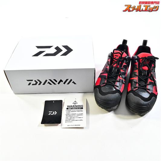 【ダイワ】 フィッシングシューズ DS-2602 スパイクフェルト サイズ27cm レッド DAIWA FISHING SHOES K_100
