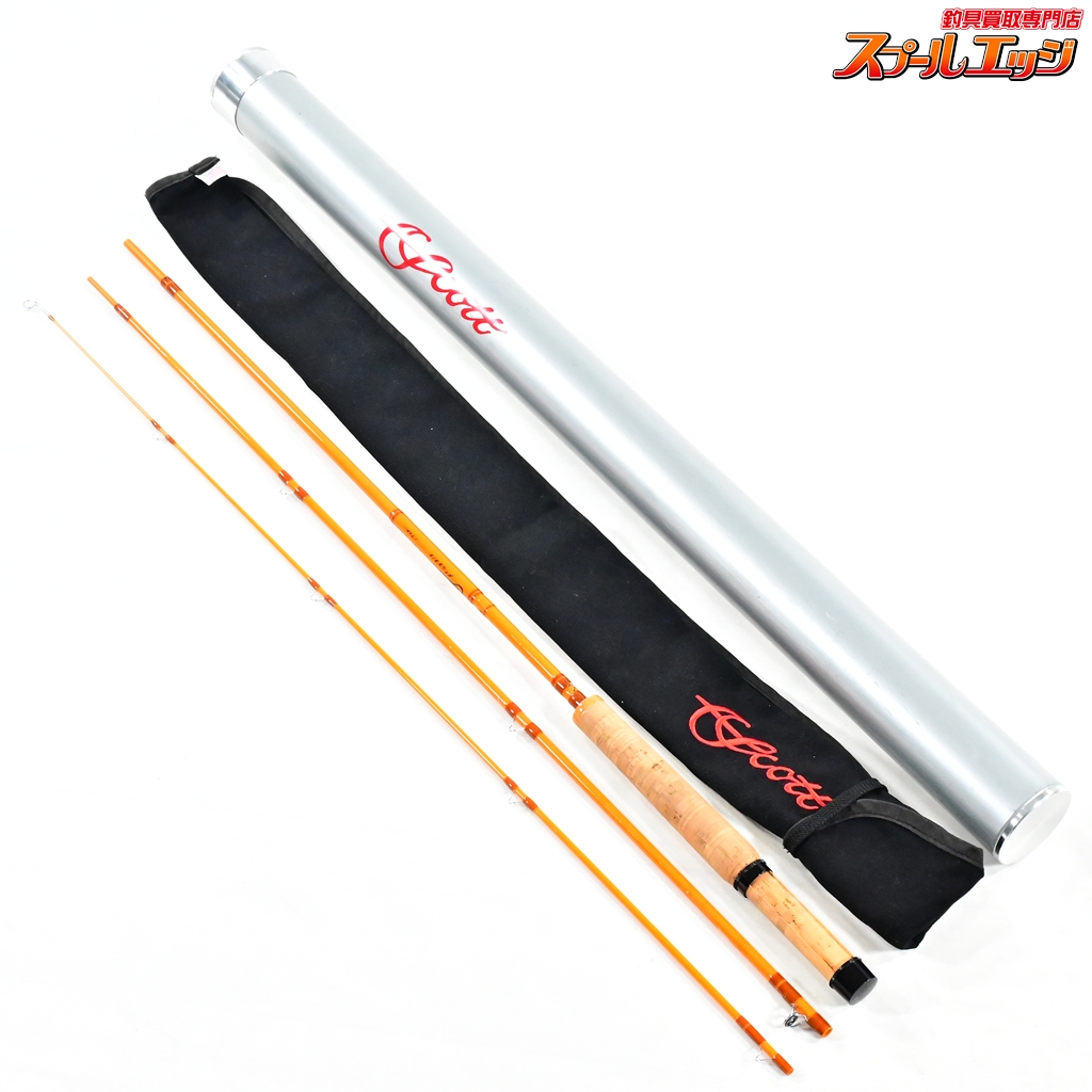 【スコット】 F2 653/3 6.6ft #3 アルミケース付 Scott F2 ヤマメ イワナ K_115