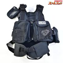 【ドレス】 ゲームベスト エア ブラック サポーター付 フローティングベスト ライフジャケッ DRESS K_100