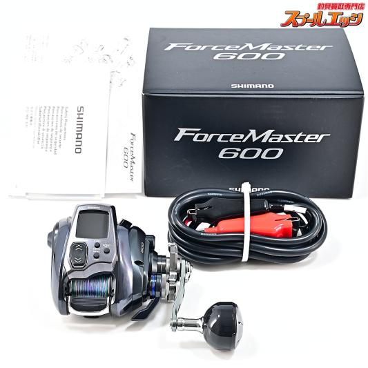 【シマノ】 23フォースマスター 600 使用距離2km 使用11.5時間 SHIMANO FORCE MASTER