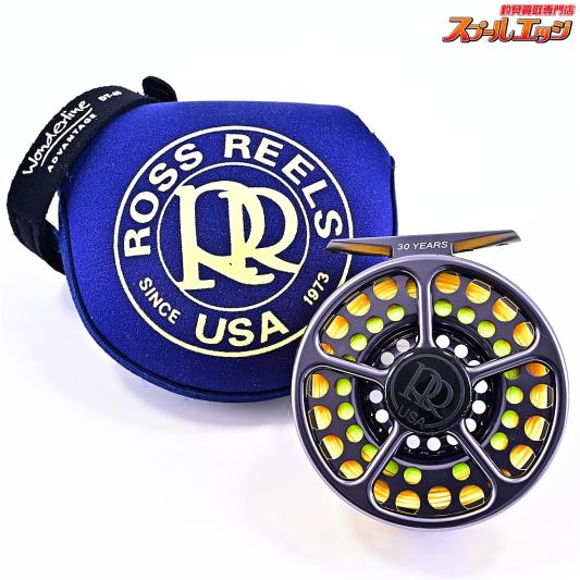 【ロスリール】 エボリューション2 ガンメタ 30周年記念モデル リール外形約81mm リール外幅33mm ROSS REELS Evolution2 30th Anniversary