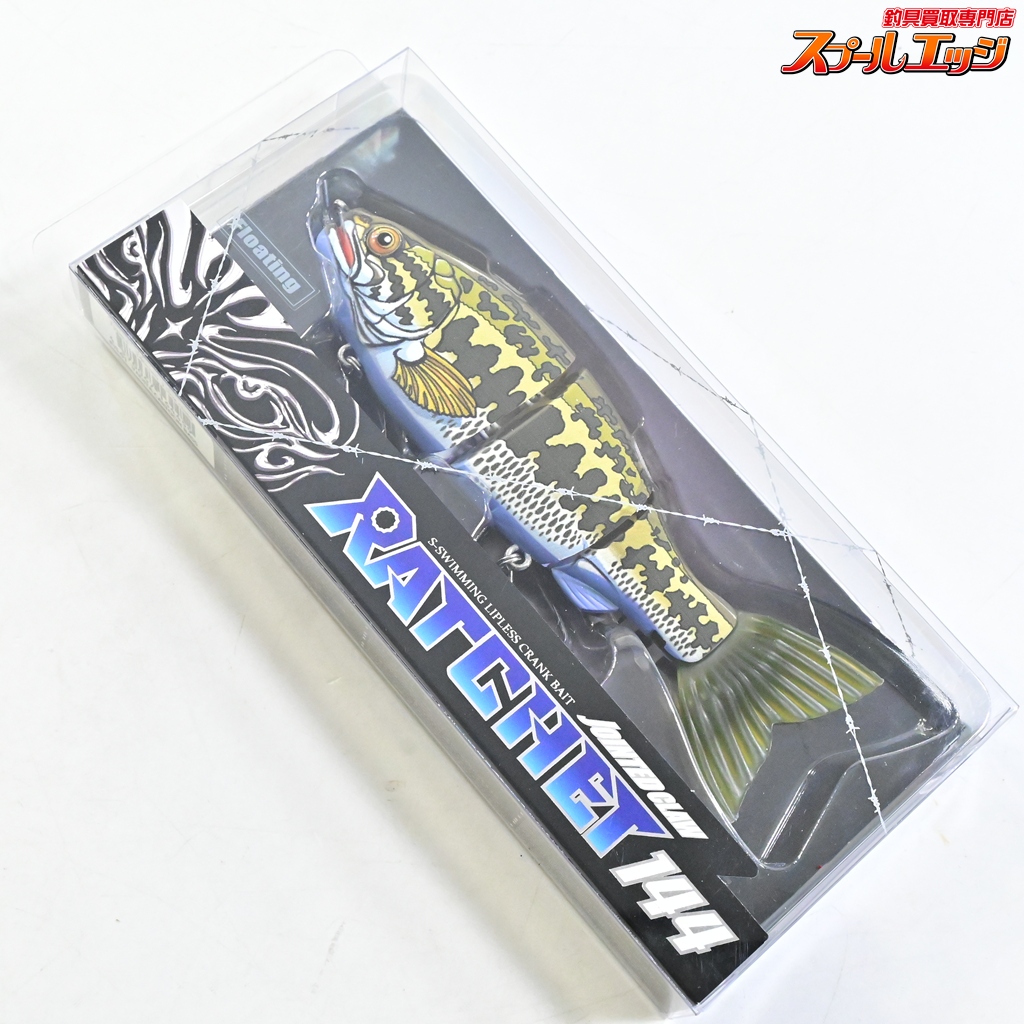 【ガンクラフト】 ジョインテッドクロー ラチェット 144 タイプF YAOITA CARTOON BASS 限定カラー GUN-CRAFT JOINTED CLAW RATCHET 淡水用ルアー K_060