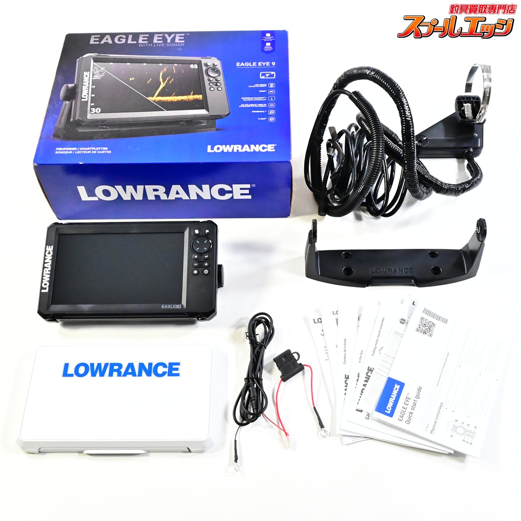 【ローランス】 イーグルアイ9 魚探 魚群探知機 日本語表示 LOWRANCE EAGLE EYE K_100
