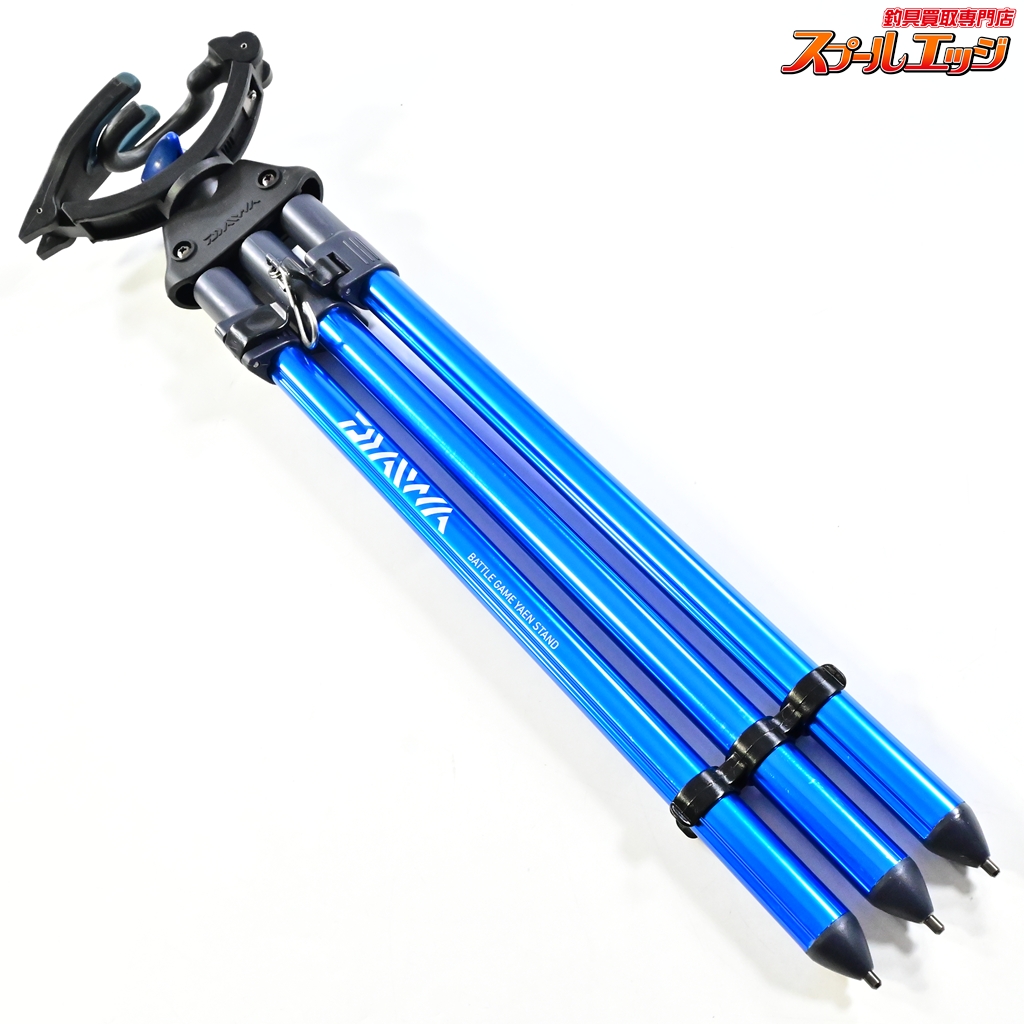 【ダイワ】 バトルゲーム ヤエンスタンド ブルー ロッドホルダー ロッドスタンド DAIWA BATTLE GAME YAEN K_100