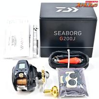 【ダイワ】 23シーボーグ G200J 使用距離36.3km 使用56時間 アイズファクトリーパワーハンドル&アルミラウンドノブタイプIII装着 DAIWA SEABORG