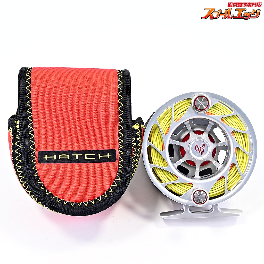 【ハッチ】 フィナティック ジェン2 プラス クリアー/レッド 両巻き HATCH Finatic GEN II Plus