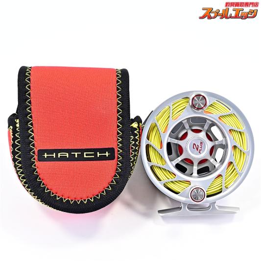 【ハッチ】 フィナティック ジェン2 プラス クリアー/レッド 両巻き HATCH Finatic GEN II Plus