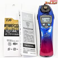 【ダイワ】 クリスティア ワカサギ CRT+ ワカサギ用電動リール サファイヤブルー/マゼンダグラデーション 名人誘い ふんばるレッグ付 DAIWA Crystia WAKASAGI