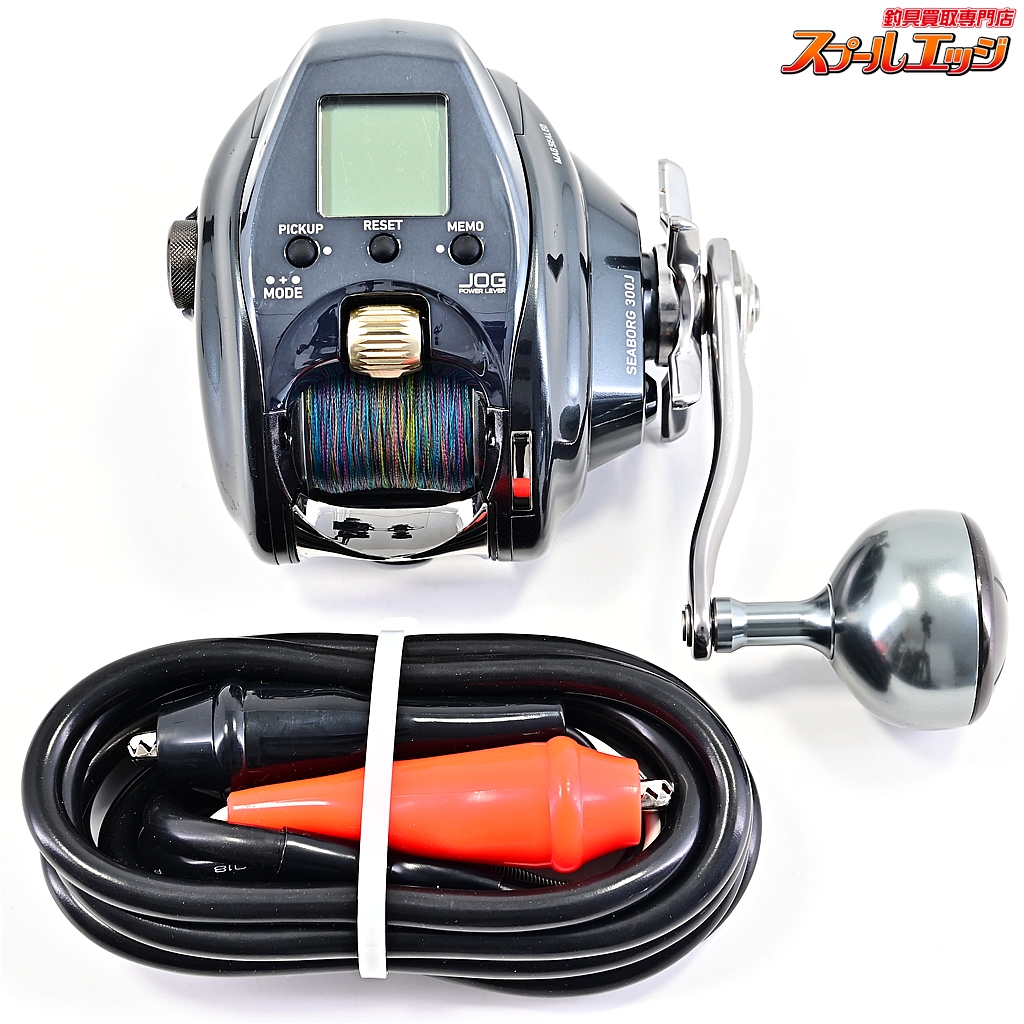 【ダイワ】 21シーボーグ 300J 使用距離19.6km 使用25時間 DAIWA SEABORG