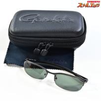 【がまかつ】 ブラックラスター GM-1775 GRN No2 偏光サングラス ガンメタxグリーン ハードケース付 GAMAKATSU BLACKLUSTER K_060