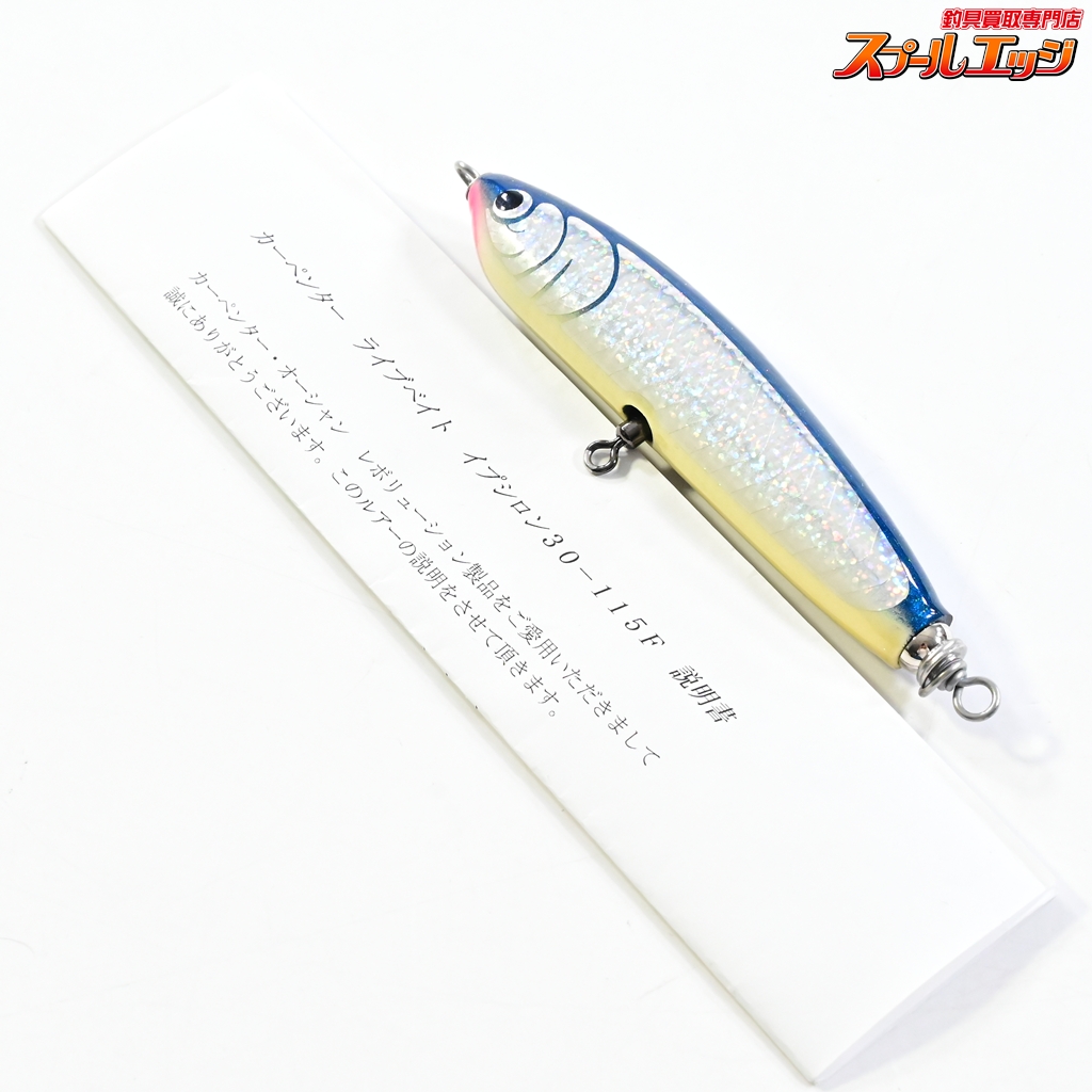 【カーペンター】 ライブベイト イプシロンε 30-115F CARPENTER LiveBait 海水用ルアー K_060
