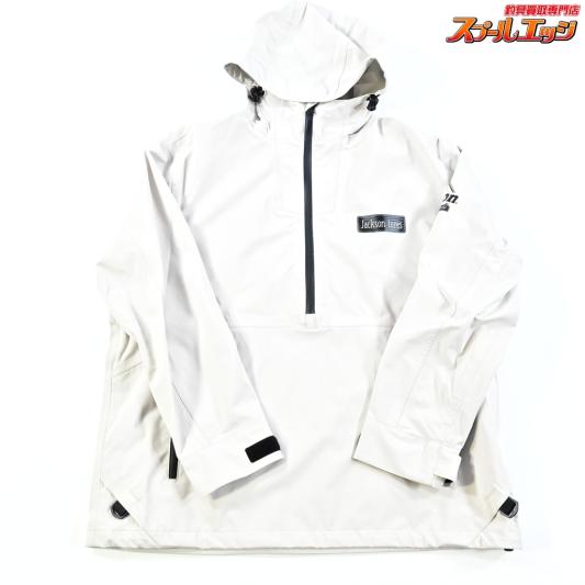 【ジャクソン】 耐久撥水ハーフジップパーカー ライトグレー サイズXL Jackson K_060