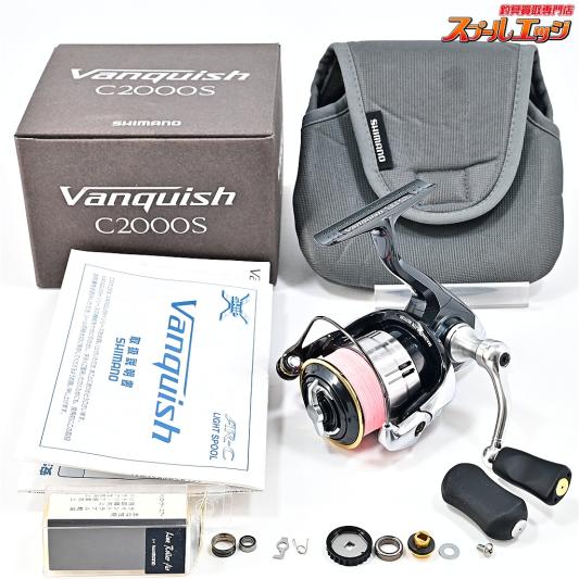 【シマノ】 12ヴァンキッシュ C2000S IOSファクトリー Sシステム&ラインローラーAIR&ZPIキャップインフラットノブ装着 SHIMANO Vanquish
