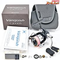 【シマノ】 12ヴァンキッシュ C2000S IOSファクトリー Sシステム&ラインローラーAIR&ZPIキャップインフラットノブ装着 SHIMANO Vanquish