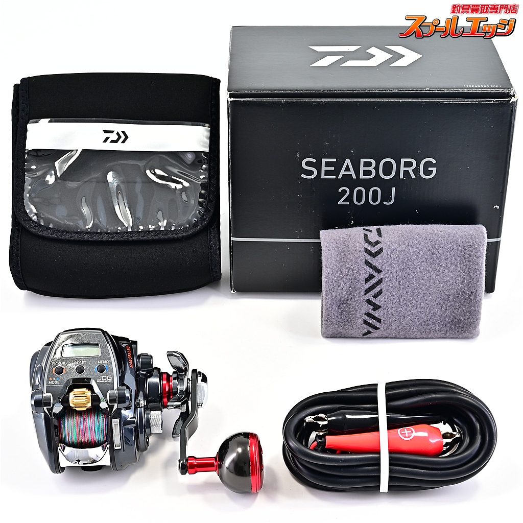 【ダイワ】 19シーボーグ 200J 使用距離22.7km 使用76時間 DAIWA SEABORG