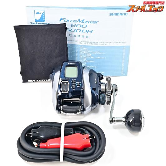 【シマノ】 18フォースマスター 600 使用距離6km 使用16時間 SHIMANO FORCE MASTER