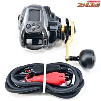 【シマノ】 22ビーストマスター 2000 使用距離29.6km 使用49時間 ビーストマスターMD6000 80/92mm純正ハンドル装着 SHIMANO BEAST-MASTER