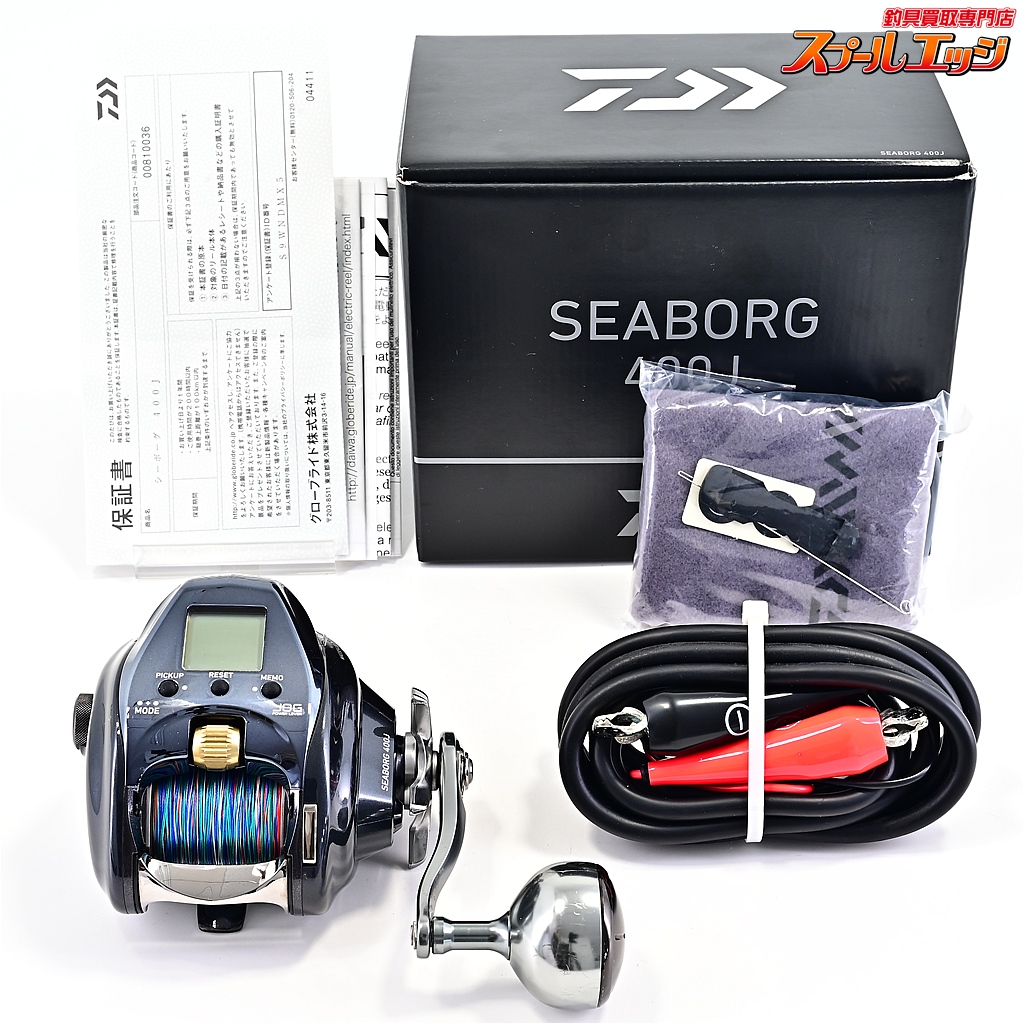 【ダイワ】 23シーボーグ 400J 使用距離9.4km 使用29時間 DAIWA SEABORG