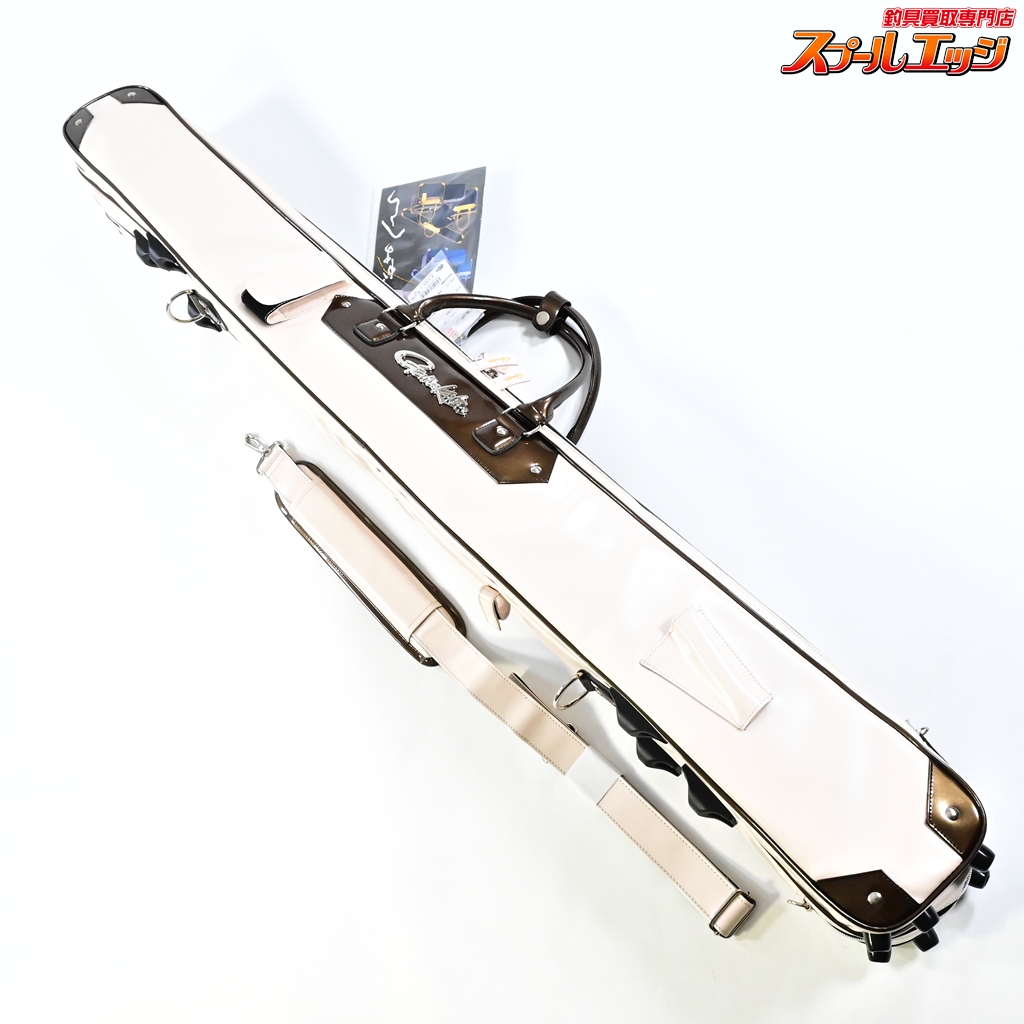 【がまかつ】 がまへら ロッドケース5 V GC-292 3層式 ローズホワイト GAMAKATSU ROD-CASE ヘラブナ K_200