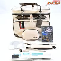 【がまかつ】 がまへら へらバッグ5 V GB-390 ローズホワイト ポーチ付 GAMAKATSU ヘラブナ K_150