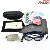 【タレックス】 EMCオーバーグラス EM6-D03C10 偏光サングラス グロスダークグレー メタリックネイビー/トゥルービューシングルコート TALEX K_060