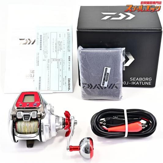 【ダイワ】 シーボーグ 500J イカチューン 使用距離19.6km 使用39時間 DAIWA SEABORG IKA-TUNE