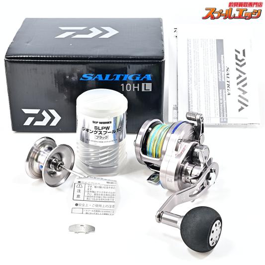 【ダイワ】 15ソルティガ 10HL SLPワークスジギングスプール10ブラック装着 DAIWA SALTIGA