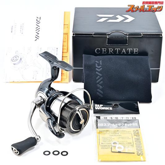 【ダイワ】 24セルテート FC LT 2500S-XH SLPW BBスプールドラグキット装着 DAIWA CERTATE