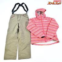 【ダイワ】 レインマックス デタッチャブル レインスーツ DR-3005 ピンクボーダー サイズXL DAIWA K_060