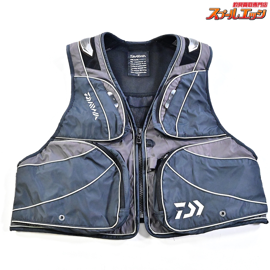 【ダイワ】 バリアテック ショートベスト DV-3008 サイズM 鮎ベスト DAIWA 友釣り コロガシ K_060