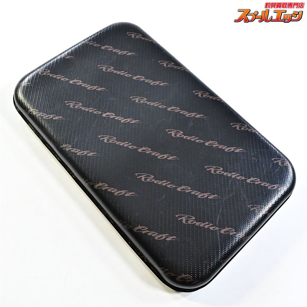 【ロデオクラフト】 RC防水クッション カーボンブラック/ブロンズロゴ 450x250x35mm RODIO CRAFT エリア トラウト K_060