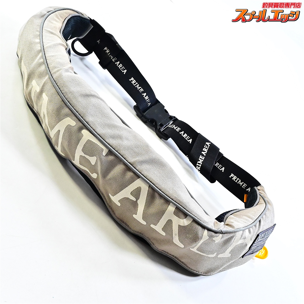 【マルキュー】 プライムエリア ライフジャケット ウエストタイプ 2008年8月製造分 桜マーク有 MARUKYU PRIME-AREA K_060