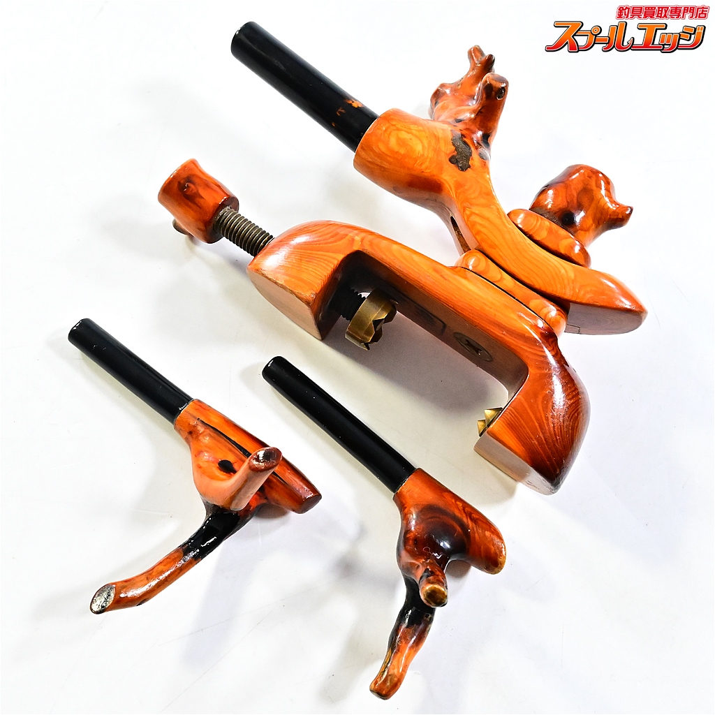 【有働】 万力 竿掛け枕2本付き ヘラブナ K_060