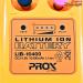【プロックス】 リチウムイオンバッテリー LIB-10400 14.8V 10400mAh チャージャー付 PROX LITHIUM-ION-BATTERY K_060