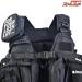 【アイマ】 オリジナルフローティングベスト X-03 ブラック シングルポケットポーチ&ボトルホルダー付 C-TK-3573 ima floatingVEST K_100