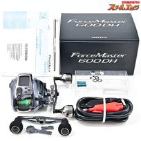 【シマノ】 24フォースマスター 600DH 使用距離11.6km 使用20時間 ゴメクサスカーボンハンドル105mm装着 SHIMANO FORCE MASTER