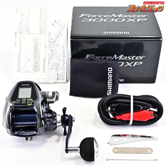 【シマノ】 17フォースマスター 3000XP 使用距離8.5m 使用41.5時間 SHIMANO FORCE MASTER